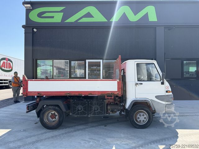Three-way tipper van Effedi 35.75 Kipper blattgefedert Manualgetrieb