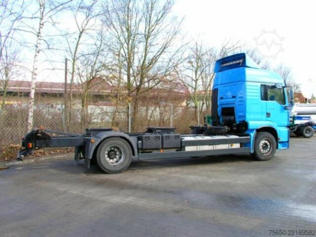 Swap body truck MAN TGA 02  18.410 TGA2 Achs BDF- LKW