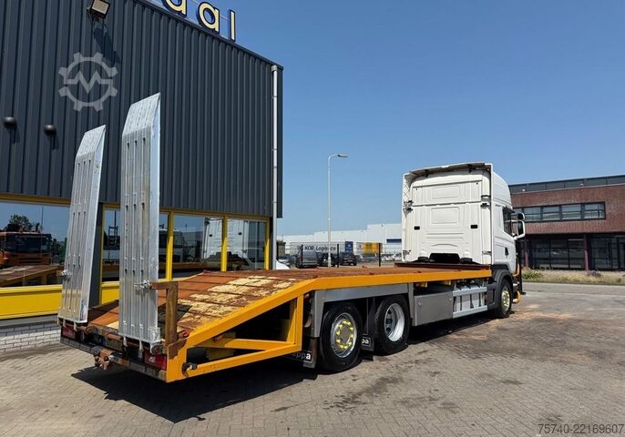 Autotransporter Scania R 480 6X2 + 3 PEDALS + STUURAS + EURO 5 + ALU O...