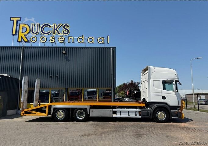 Autotransporter Scania R 480 6X2 + 3 PEDALS + STUURAS + EURO 5 + ALU O...