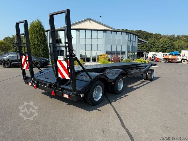 Low loader trailer BUNGE TL 16 Z Spezial Tieflader 22 to Blattfederung