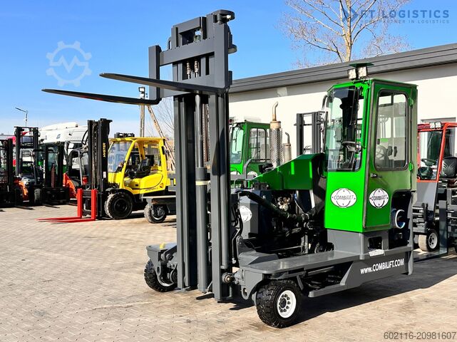 4-way forklift truck Combilift C4000 / LPG / DUPLEX / 4500MM /FREE LIFT