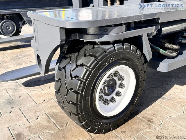 4-way forklift truck Combilift C4000 / LPG / DUPLEX / 4500MM /FREE LIFT