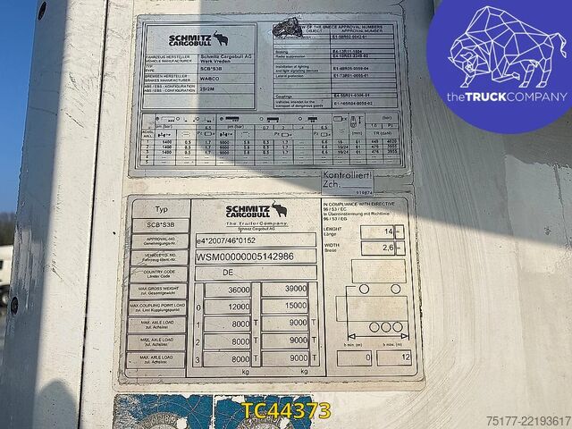 Refrigerated/frozen transport Schmitz Cargobull SKO 24/L