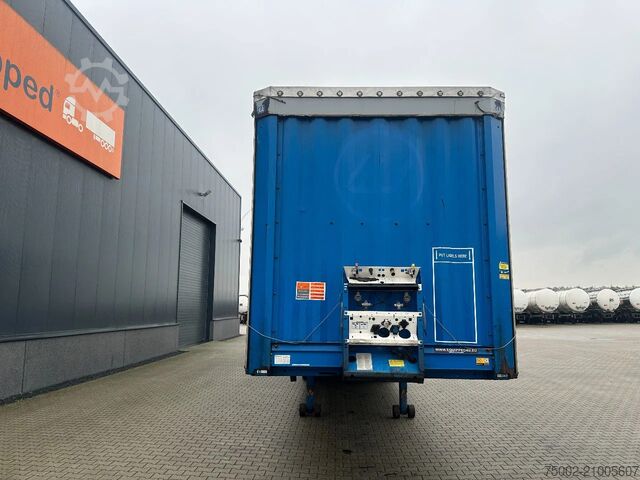 Sliding tarpaulins Krone alu sideboards / liftaxle / BPW / NL-trailer