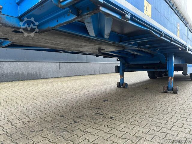 Sliding tarpaulins Krone alu sideboards / liftaxle / BPW / NL-trailer