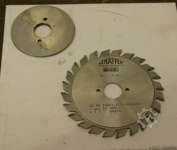 Vorritz Kreissägeblätter 120 x 2,8-3,6 Schäffer zweiteilig, vertsellbar