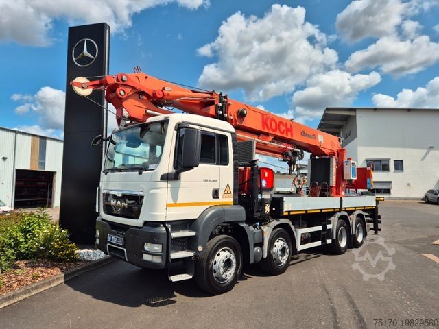 Truck mounted crane MAN TGS 35.360 8x4 BB Gormach 91000 TECH Funk