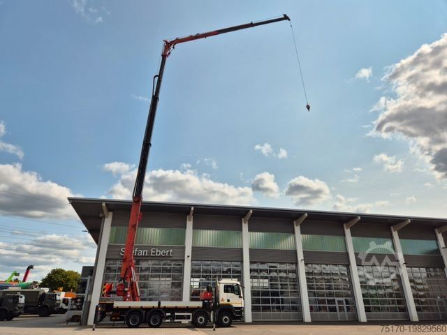 Truck mounted crane MAN TGS 35.360 8x4 BB Gormach 91000 TECH Funk