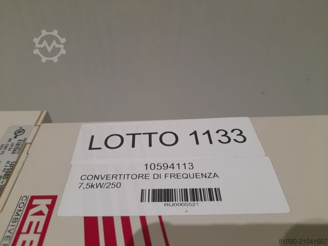 Frequenzumrichter 7,5 kW + Filter KEB 