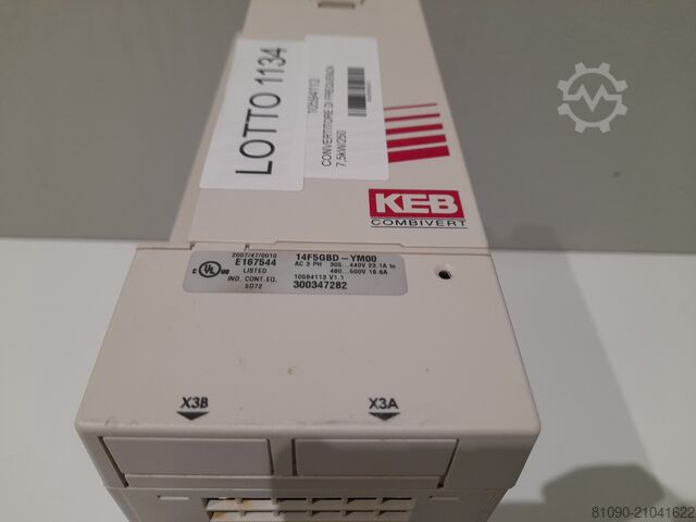 Frequenzumrichter 7,5 kW + Filter KEB 