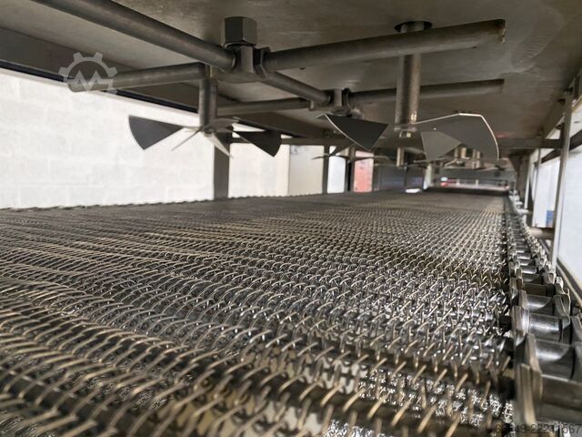 Stickstofftunnel Typ CCT Cryomaster 20FT Air Liquide-Jackstone stikstofvriezer Type CCT Cryomaster 20FT