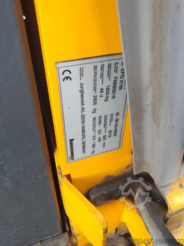 Electric - 4 wheels Jungheinrich EFG316k /5.5m/ batt 2022/ defect