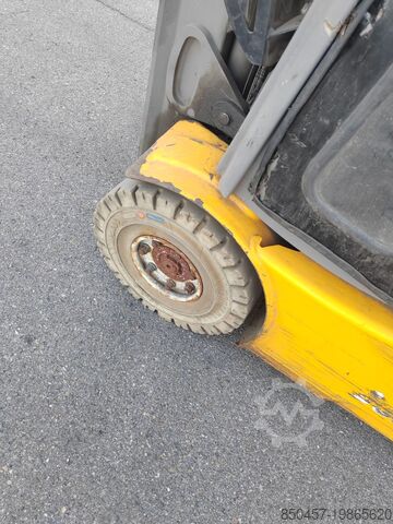 Elektrisch â 4 RĂ€der Jungheinrich EFG316k /5.5m/ batt 2022/ defect