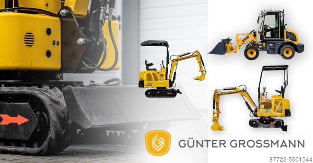 Mini excavator Gunter Grossmann GG 1000 kubota