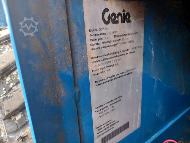 Scherenarbeitsbühne GENIE GS 2668RT