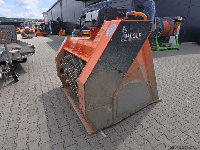 Schaufelseparatoren Wolf Technik für Baumaschinen Terra-Star TSP.154.S154