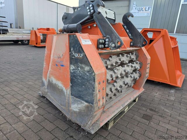 Schaufelseparatoren Wolf Technik für Baumaschinen Terra-Star TSP.154.M80X