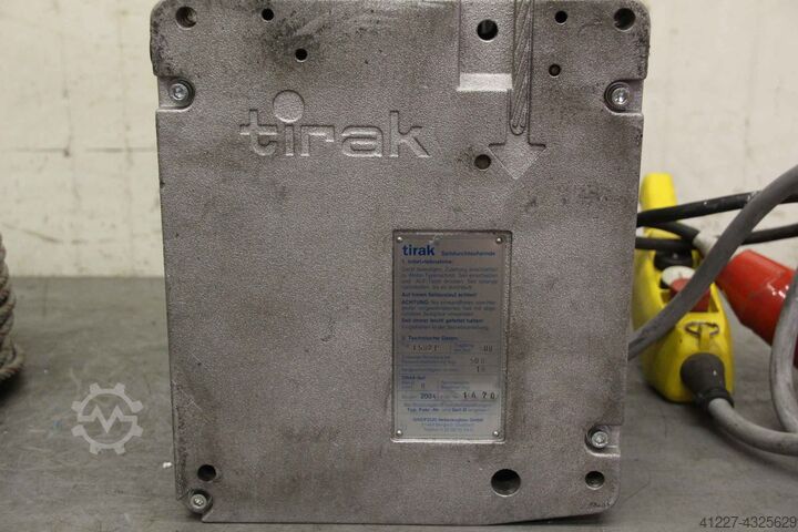 Elektroseilzug für Personentransport tirak Greifzug L502P