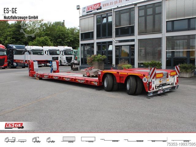 Tieflader-Sattelauflieger FAYMONVILLE MAX Trailer MAX510 Tiefbett 2x10 t