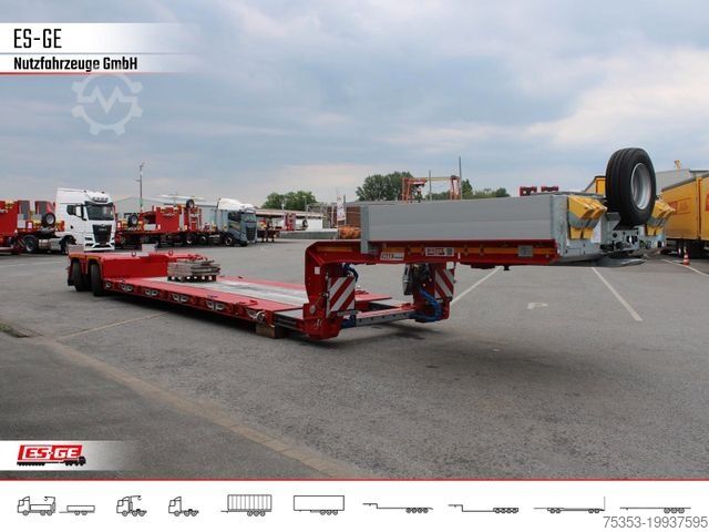 Tieflader-Sattelauflieger FAYMONVILLE MAX Trailer MAX510 Tiefbett 2x10 t