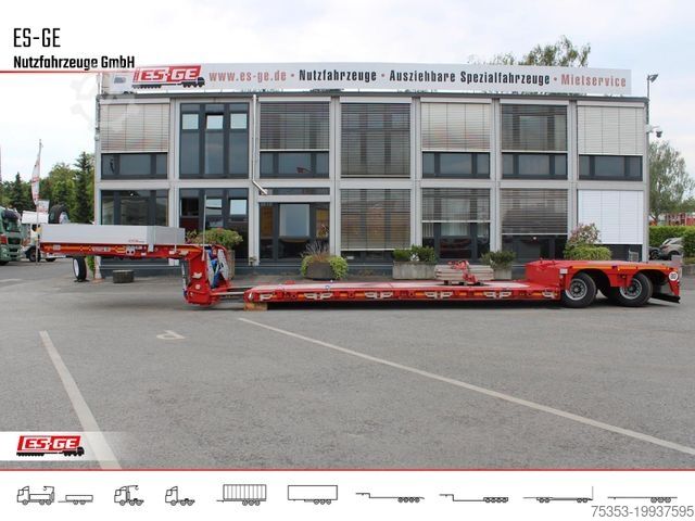 Tieflader-Sattelauflieger FAYMONVILLE MAX Trailer MAX510 Tiefbett 2x10 t