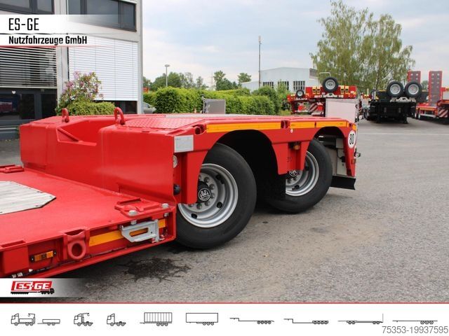 Tieflader-Sattelauflieger FAYMONVILLE MAX Trailer MAX510 Tiefbett 2x10 t