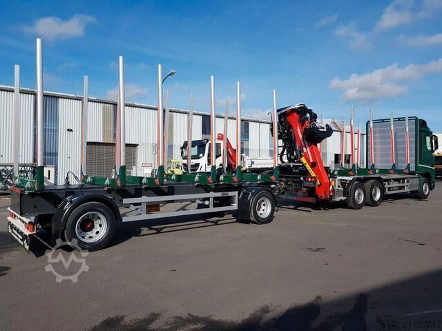 Holztransporter Ebert KHA 18 Kurzholz-Anhänger NEU
