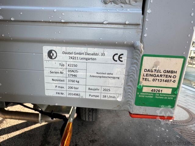 Tipper Iveco Daily 70C18 H 3.0L *R3.750mm*AHK*Sperre*Standh*