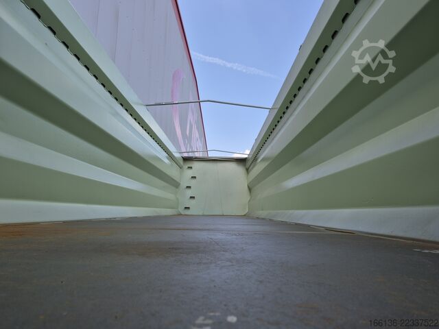 Semi-tipper trailer Fliegl 3-Achs Stahlkipper 50m³ light Master