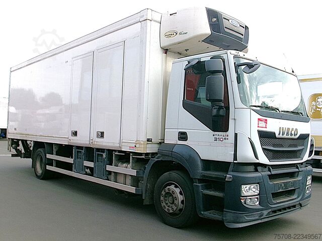 Refrigerated truck IVECO Stralis 310 AD190S/FP-D*3 Kammern*LBW*Carrier*LL