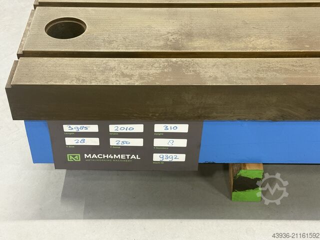 T Nuten Aufspannplatte STOLLE - DT4-2 Stolle DT4-2