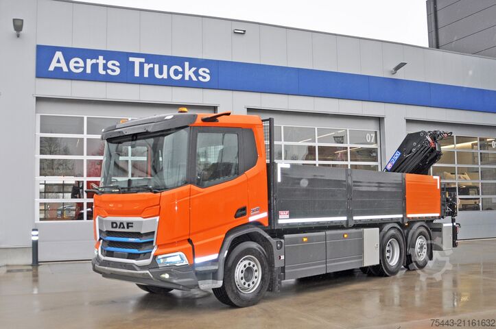 Ladepritsche DAF XDE 350 FAN 6x2 Rigid, ELECTRIC