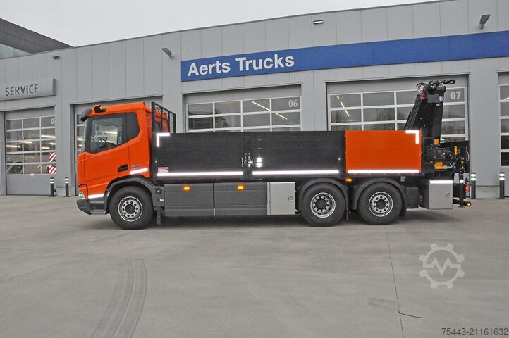 Ladepritsche DAF XDE 350 FAN 6x2 Rigid, ELECTRIC