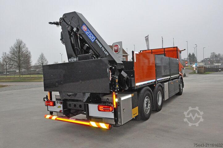 Ladepritsche DAF XDE 350 FAN 6x2 Rigid, ELECTRIC