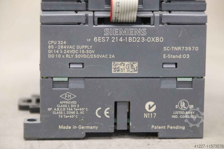Compact CPU Siemens 6ES7214-1BD23-0XB0 / 6ES7 2223-1BF22-0XA0