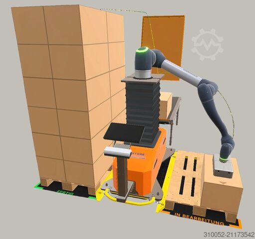 HYDRA Cobot Palettierer FJ Mayer HYDRA cobot palletizer