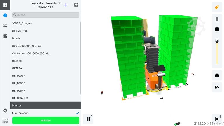 HYDRA Cobot Palettierer FJ Mayer HYDRA cobot palletizer