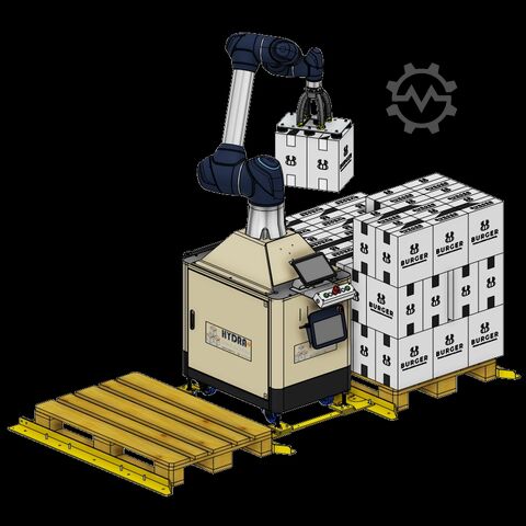 HYDRA Cobot Palettierer FJ Mayer HYDRA cobot palletizer