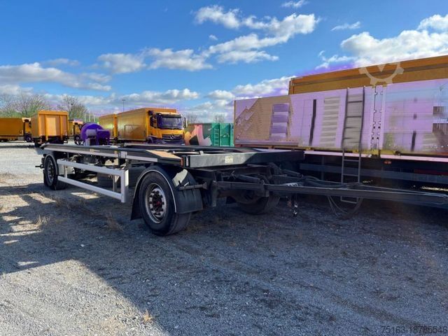 Abrollanhänger HÜFFERMANN 2-achs Abrollanhänger HAR 18.70 Containeranhänge