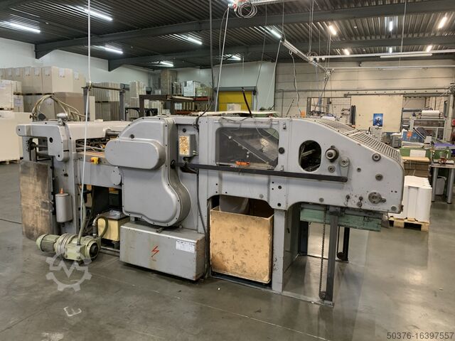 64x90 Stanzmaschine 1963 mit doppelt wirkender Abisoliereinheit Bobst 900E