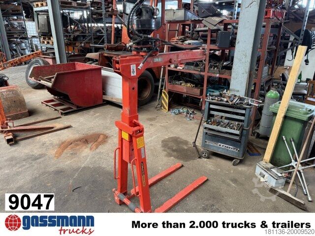 Truck mounted crane Kinshofer KM 401-02 Palettengabel