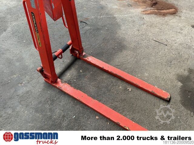 Truck mounted crane Kinshofer KM 401-02 Palettengabel