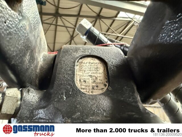 Truck mounted crane Kinshofer KM 401-02 Palettengabel