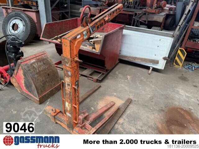 Truck mounted crane Kinshofer 414-02-1500 Palettengabel