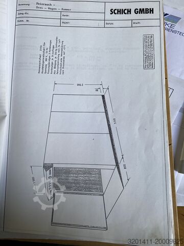 Fleischverarbeitungsmaschine Schich KS1 Rauchkammer Feinrauchanlage