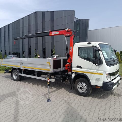 Autokranwagen Fuso Canter 9C18 Fassi M40 Pritsche 4,5 m