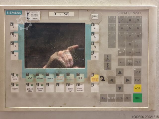 Förderband-Durchlaufofen zum Löten- und MAHLER DLE 650/220/3250