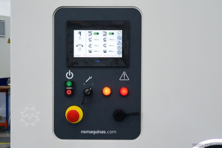 Sheet metal deburring machine NS Maquinas DM 1100 2C EVO