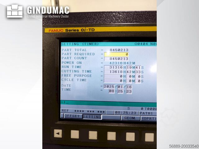 Swiss Type Turning Machine Star SB-20R type N